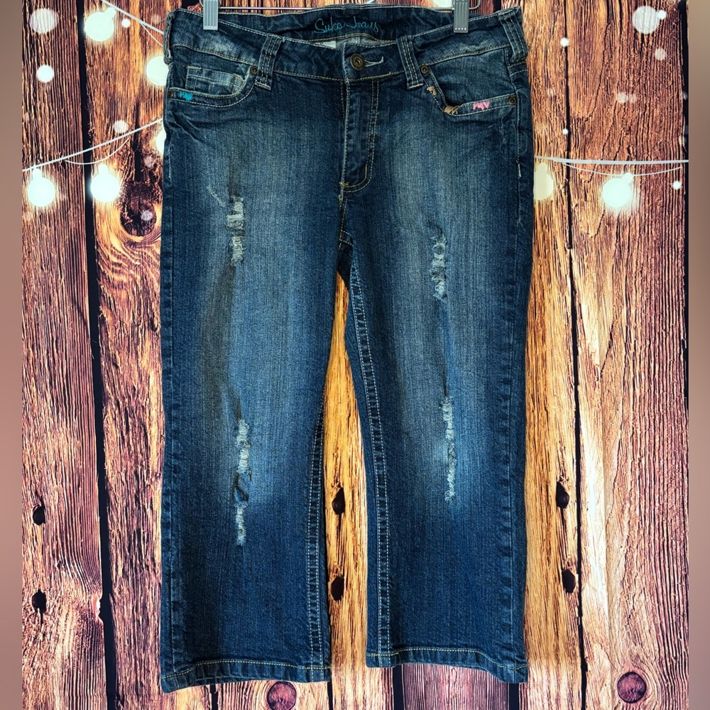 Suko Indigo Straight Leg Jeans